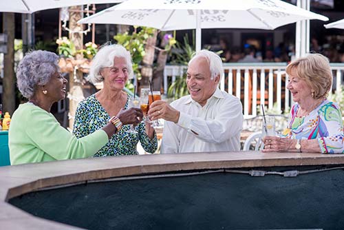 Situated directly on the Intracoastal Waterway, our senior living community is at the heart of downtown West Palm Beach, minutes from fine dining, wildlife sanctuaries, and outdoor music venues.