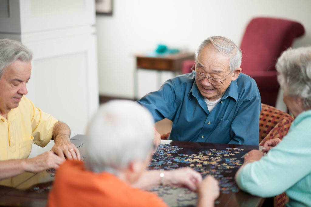 At Carmel Manor we make it our top priority to keep our residents socially active